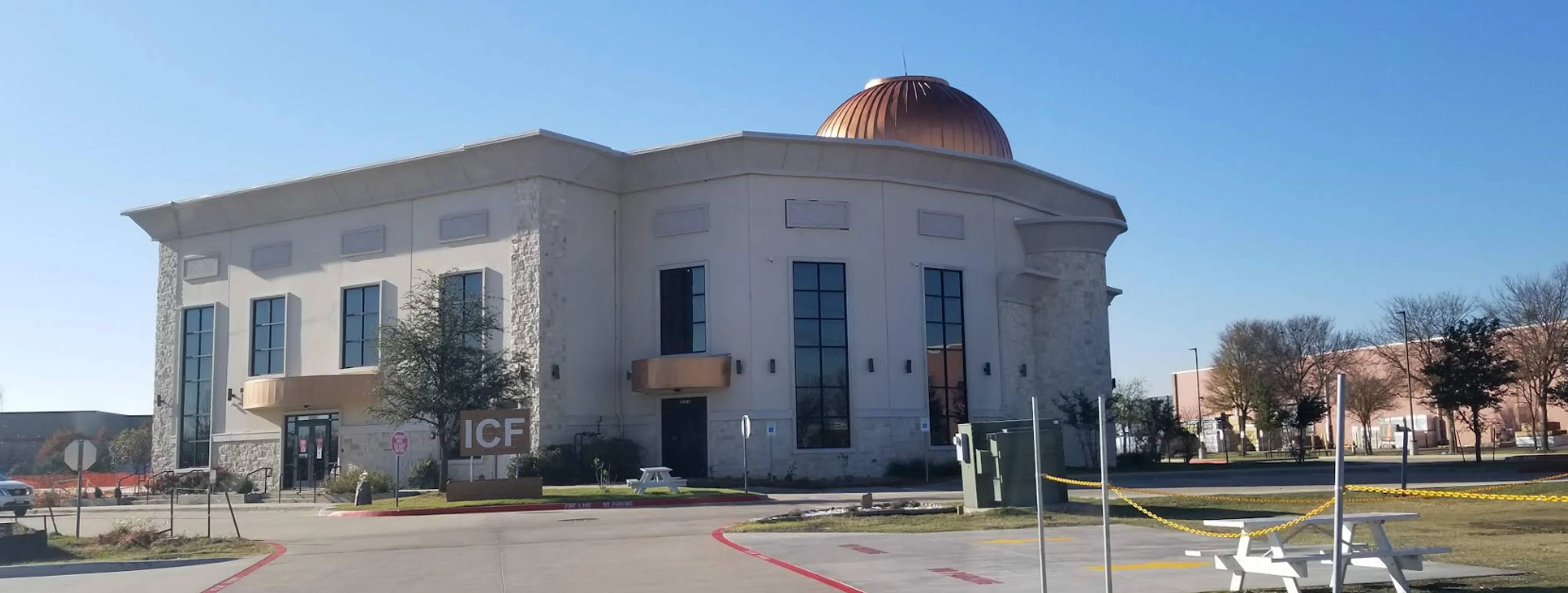 Exterior view of Islamic Center of Frisco Frisco building